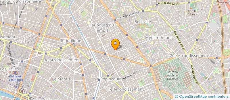 localisation de l'entreprise MONSIEUR FREDERIC LE MOING  PARIS