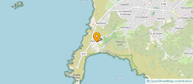 localisation de l'entreprise MONSIEUR FREDERIC LE PAGE  CAMARET-SUR-MER