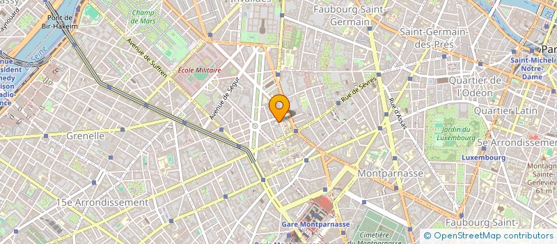 localisation de l'entreprise MONSIEUR FREDERIC LE-ROY  PARIS