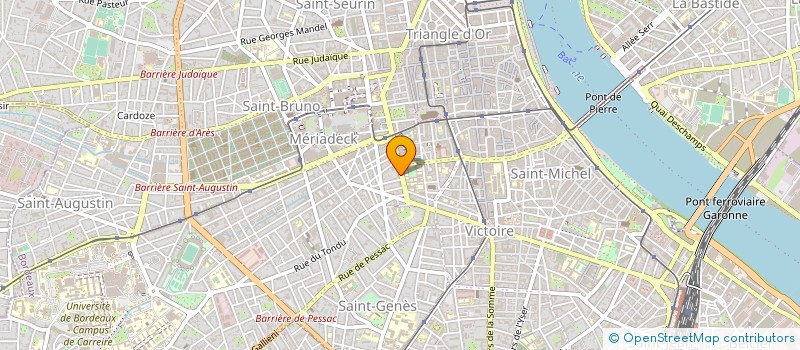 localisation de l'entreprise MONSIEUR FREDERIC LEAL  BORDEAUX