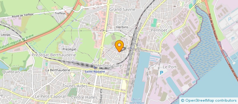 localisation de l'entreprise MONSIEUR FREDERIC LEBLET  SAINT-NAZAIRE