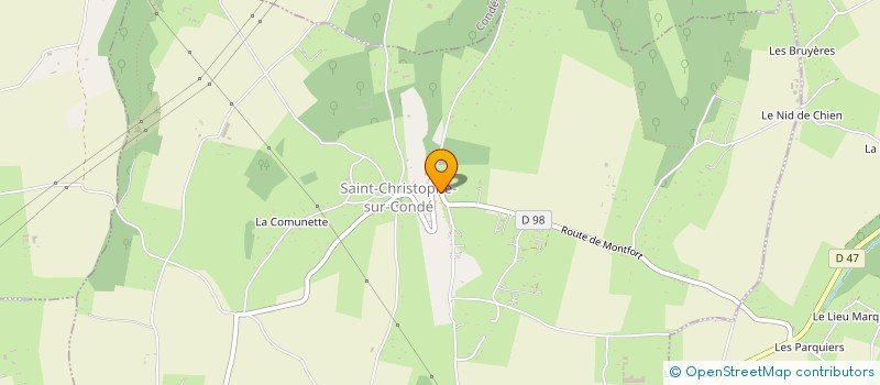 localisation de l'entreprise MONSIEUR FREDERIC LEBLOND à SAINT-CHRISTOPHE-SUR-CONDE