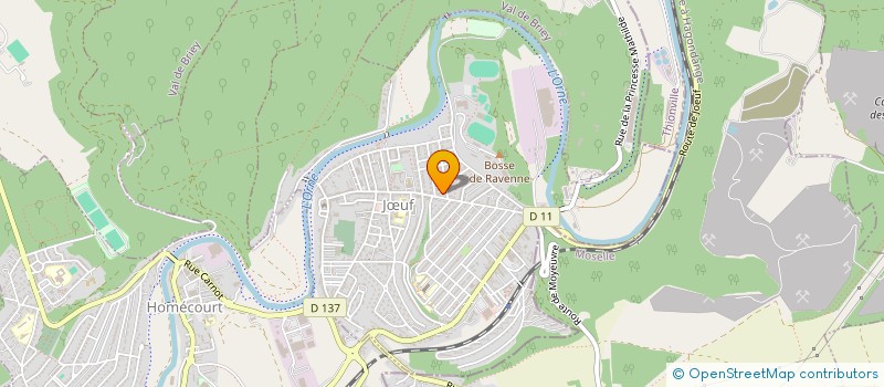 localisation de l'entreprise MONSIEUR FREDERIC LEBLOND  JUF