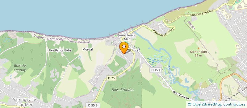 localisation de l'entreprise MONSIEUR FREDERIC LEBON à HAUTOT-SUR-MER