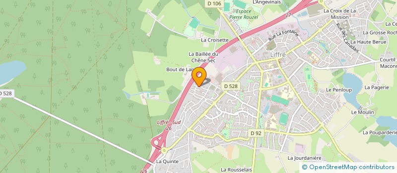 localisation de l'entreprise MONSIEUR FREDERIC LEBRETON  LIFFRE