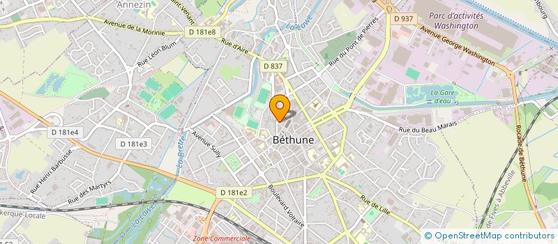 localisation de l'entreprise MONSIEUR FREDERIC LEBRUN à LOCON