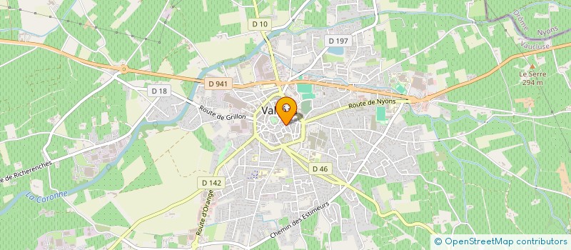 localisation de l'entreprise MONSIEUR FREDERIC LECLERCQ à VALREAS