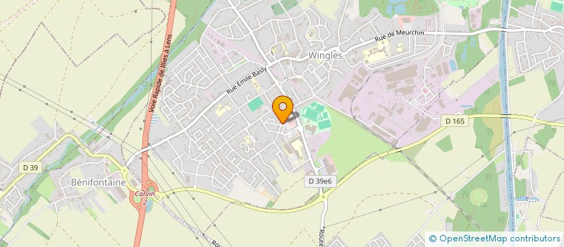 localisation de l'entreprise MONSIEUR FREDERIC LECOCQ à HULLUCH