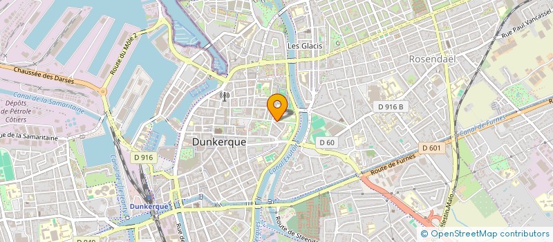 localisation de l'entreprise MONSIEUR FREDERIC LECOCQ à DUNKERQUE