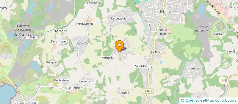 localisation de l'entreprise MONSIEUR FREDERIC LECOMTE à PLOEMEUR
