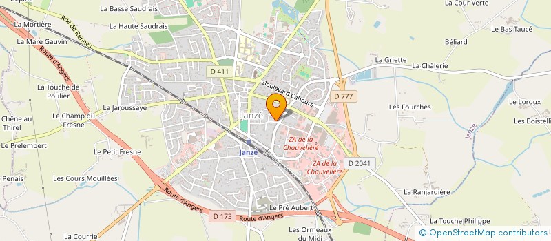 localisation de l'entreprise MONSIEUR FREDERIC LECOT  JANZE