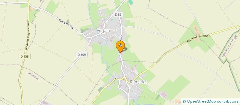 localisation de l'entreprise MONSIEUR FREDERIC LEFAUX à VERTAIN