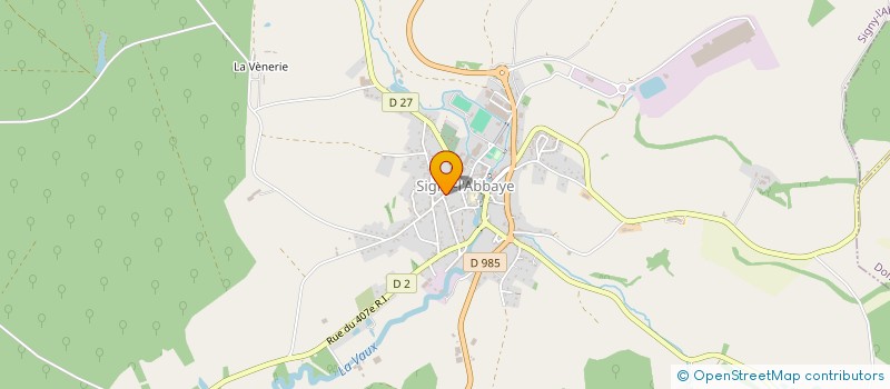 localisation de l'entreprise MONSIEUR FREDERIC LEFEBVRE à SIGNY-L'ABBAYE