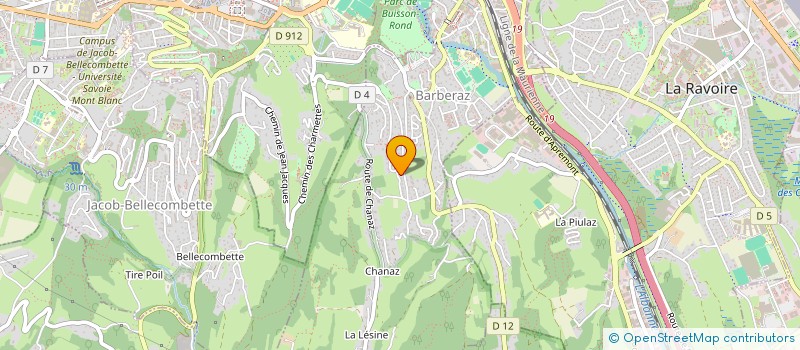 localisation de l'entreprise MONSIEUR FREDERIC LEFEBVRE  BARBERAZ