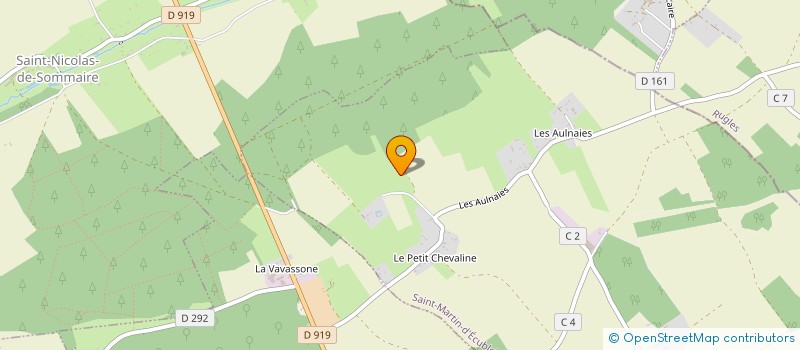 localisation de l'entreprise MONSIEUR FREDERIC LEFEUVRE à SAINT-MARTIN-D'ECUBLEI