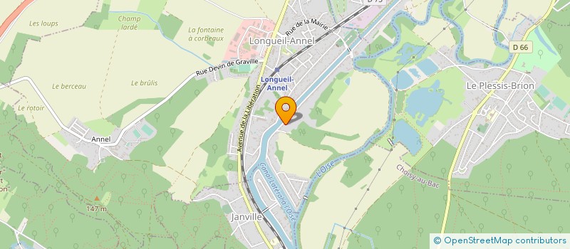 localisation de l'entreprise MONSIEUR FREDERIC LEFEVRE  LONGUEIL-ANNEL