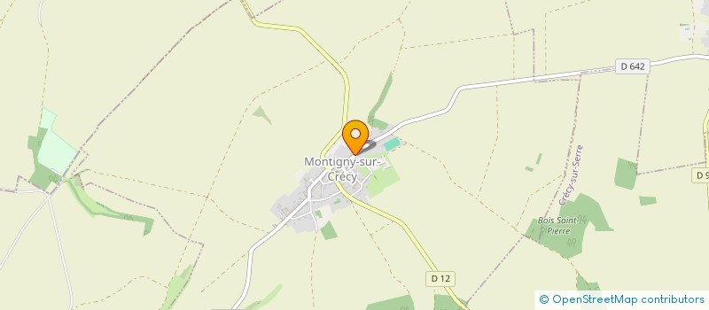 localisation de l'entreprise MONSIEUR FREDERIC LEFEVRE  MONTIGNY-SUR-CRECY