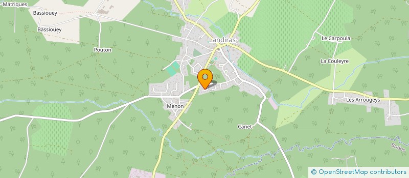 localisation de l'entreprise MONSIEUR FREDERIC LEFRANC  PREIGNAC