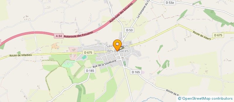 localisation de l'entreprise MONSIEUR FREDERIC LEFRANCOIS à SOULEUVRE EN BOCAGE