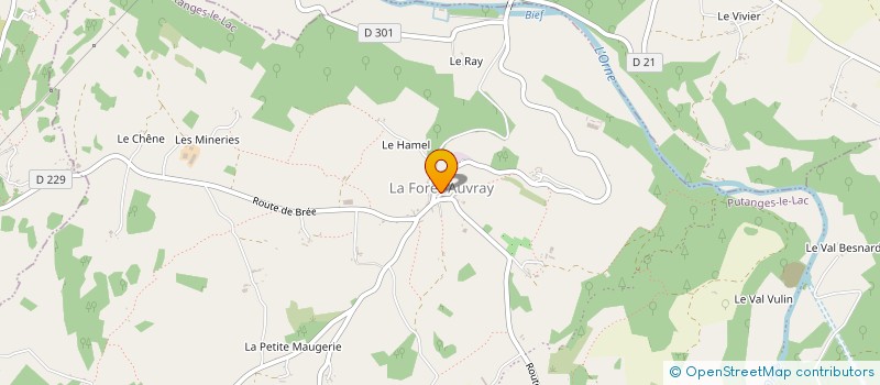 localisation de l'entreprise MONSIEUR FREDERIC LEGER à BAZOCHES-AU-HOULME