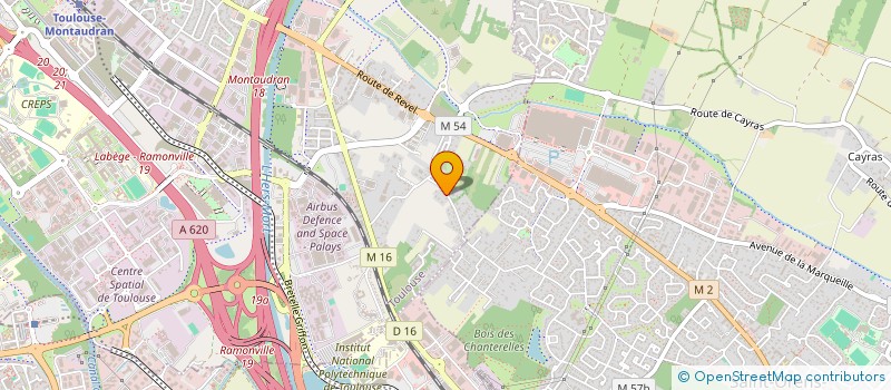 localisation de l'entreprise MONSIEUR FREDERIC LEGRAND  FONSORBES