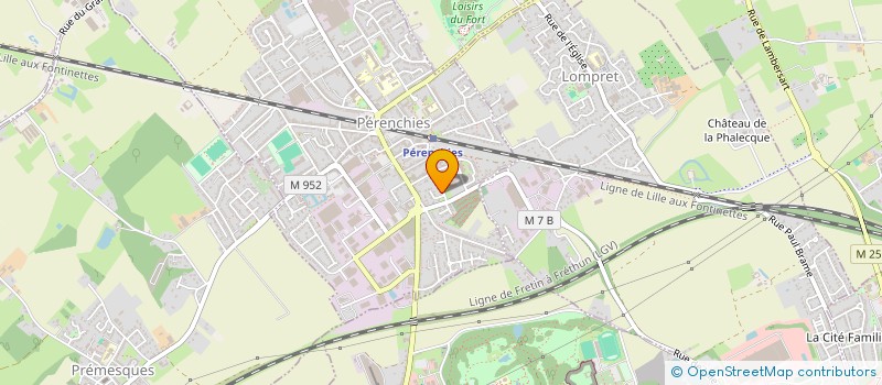 localisation de l'entreprise MONSIEUR FREDERIC LEGRAND  PERENCHIES