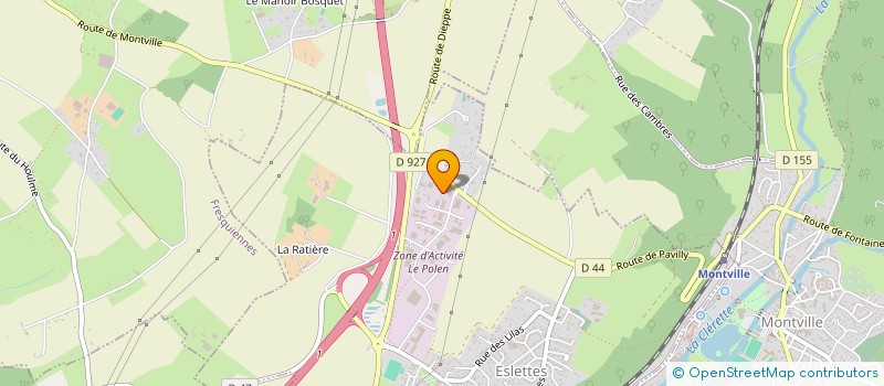 localisation de l'entreprise MONSIEUR FREDERIC LEGROS à ESLETTES