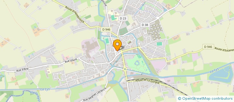 localisation de l'entreprise MONSIEUR FREDERIC LEGROS  MERVILLE