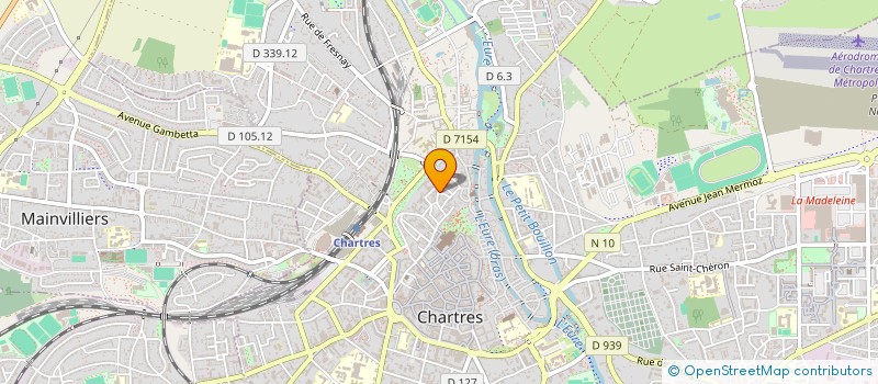 localisation de l'entreprise MONSIEUR FREDERIC LELANDAIS à CHARTRES