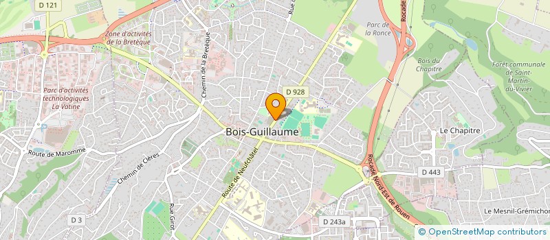 localisation de l'entreprise MONSIEUR FREDERIC LEMAITRE à BOIS-GUILLAUME