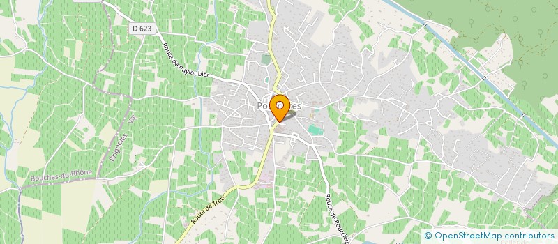 localisation de l'entreprise MONSIEUR FREDERIC LEMAITRE  POURRIERES