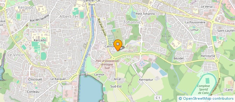 localisation de l'entreprise MONSIEUR FREDERIC LEMEE à VANNES