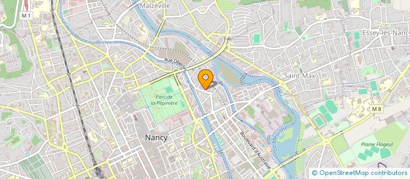 localisation de l'entreprise MONSIEUR FREDERIC LEMOINE  NANCY