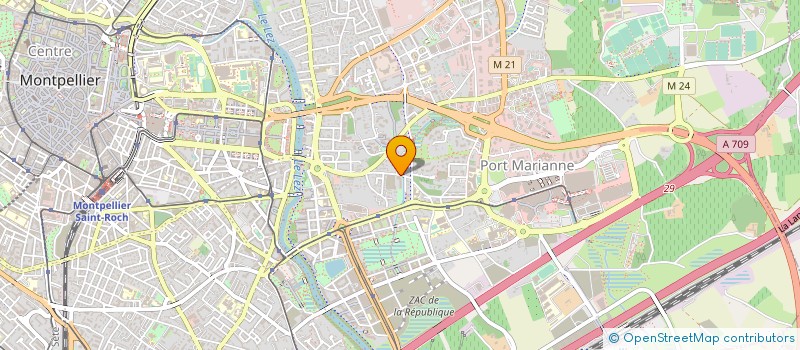 localisation de l'entreprise MONSIEUR FREDERIC LEMONNIER  MONTPELLIER