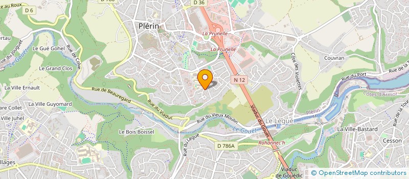 localisation de l'entreprise MONSIEUR FREDERIC LEMORTELLEC à PLERIN
