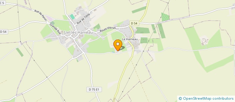 localisation de l'entreprise MONSIEUR FREDERIC LEPREUX  IZEL-LES-HAMEAU