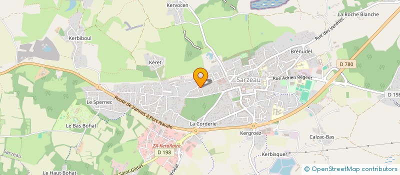 localisation de l'entreprise MONSIEUR FREDERIC LERECULEY  SARZEAU