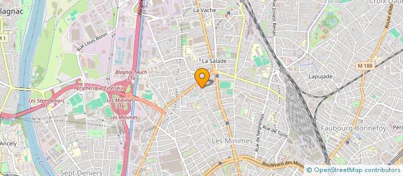 localisation de l'entreprise MONSIEUR FREDERIC LERIDER  TOULOUSE