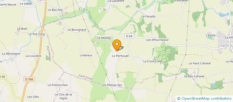 localisation de l'entreprise MONSIEUR FREDERIC LEROY  SAINT-JUVAT