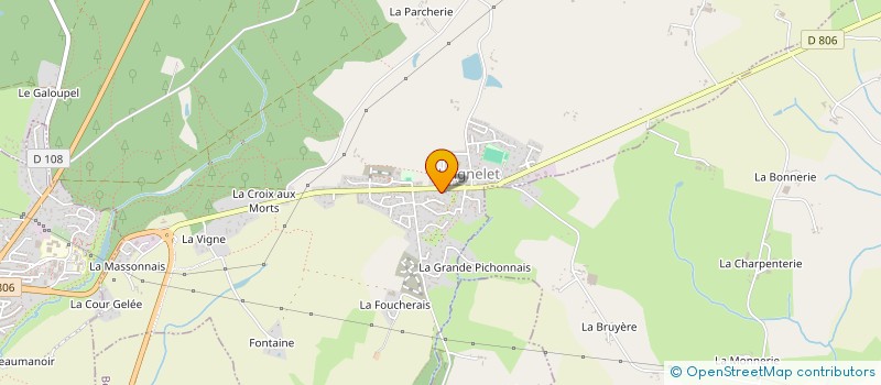 localisation de l'entreprise MONSIEUR FREDERIC LEROY  LAIGNELET