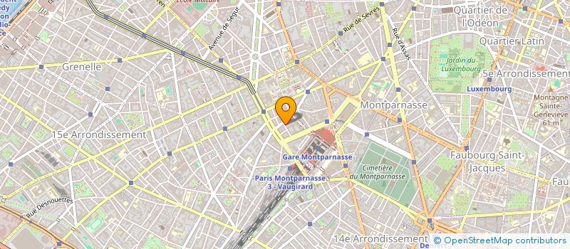 localisation de l'entreprise MONSIEUR FREDERIC LEROY  PARIS