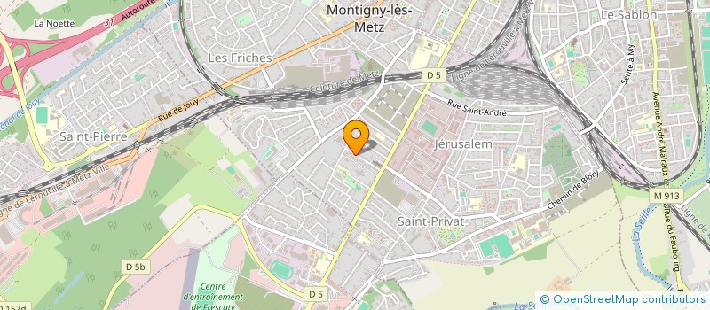 localisation de l'entreprise MONSIEUR FREDERIC LEROY à MONTIGNY-LES-METZ