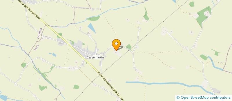 localisation de l'entreprise MONSIEUR FREDERIC LEROY  L ISLE JOURDAIN