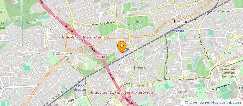 localisation de l'entreprise MONSIEUR FREDERIC LERT  PESSAC