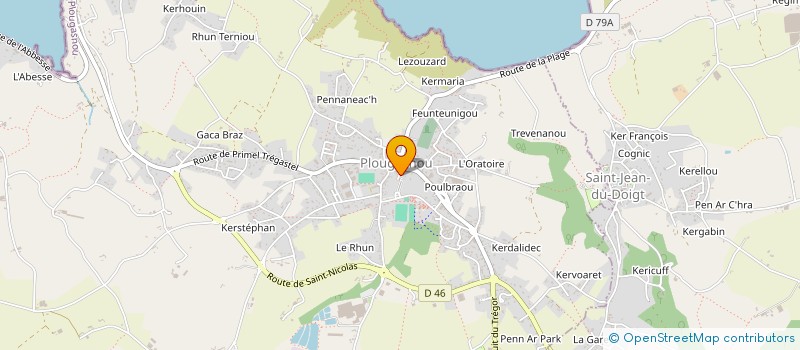 localisation de l'entreprise MONSIEUR FREDERIC LESCAUDRON  PLOUGASNOU