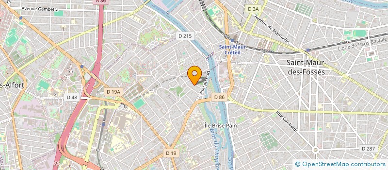 localisation de l'entreprise MONSIEUR FREDERIC LESOT  CRETEIL