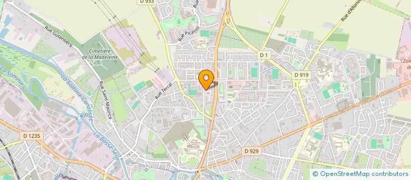 localisation de l'entreprise MONSIEUR FREDERIC LESUR  AMIENS