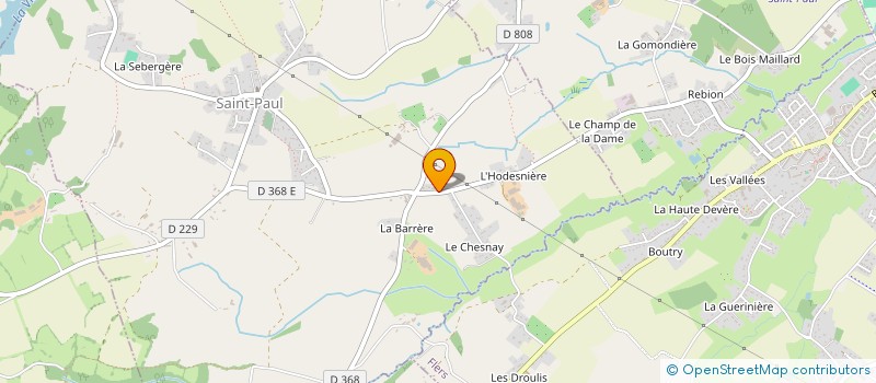localisation de l'entreprise MONSIEUR FREDERIC LETOREY à LONLAY-L'ABBAYE