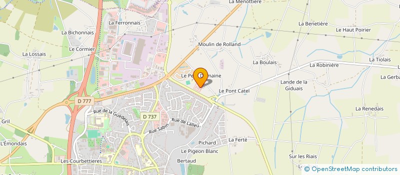 localisation de l'entreprise MONSIEUR FREDERIC LEVANEN  BAIN-DE-BRETAGNE