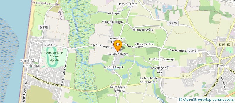 localisation de l'entreprise MONSIEUR FREDERIC LEVAVASSEUR  BREHAL